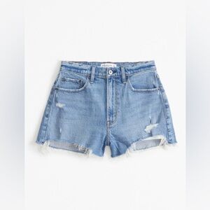Abercrombie & Fitch Curve Love High Rise Mom Short